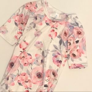 Watercolor sleep gown